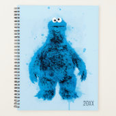 Cookie Monster | 水彩トレンドプランナー プランナー手帳 (正面)