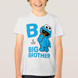 Cookie Monster | Bはビッグブラザー トライブレンドTシャツ