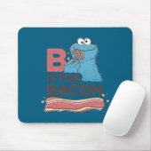 Cookie Monster B Is For Bacon  マウスパッド (マウス)