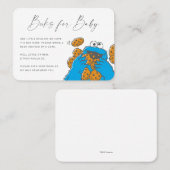 Cookie Monster Book要求の挿入 プレイスカード (正面/裏面)