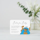 Cookie Monster Book要求の挿入 プレイスカード (スタンド正面)