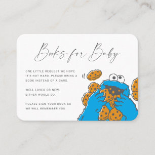 Cookie Monster Book要求の挿入 プレイスカード