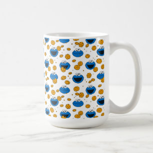 Cookie Monster   C is for Cookie パターン コーヒーマグカップ