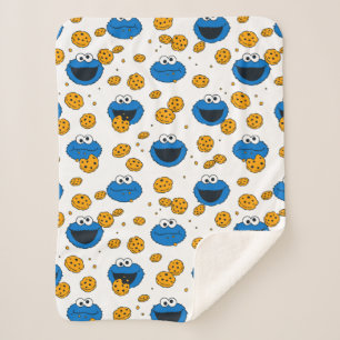 Cookie Monster C is for Cookie パターン シェルパブランケット