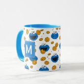 Cookie Monster | C is for Cookie パターン マグカップ (正面左)
