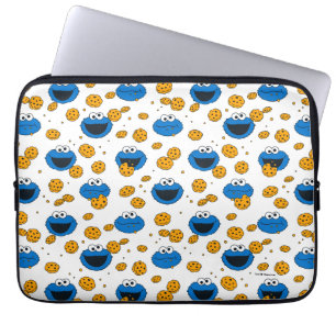 Cookie Monster C is for Cookie パターン ラップトップスリーブ