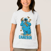Cookie Monster Crazy Cookies トライブレンドＴシャツ (正面)