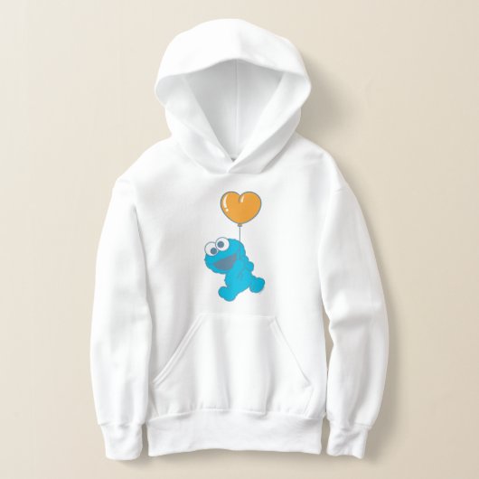 Cookie Monster Heart Balloon (レイダウン)