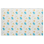 Cookie Monster Heart Balloon ファブリック (ファットクウォーター)