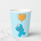 Cookie Monster Heart Balloon 紙コップ (裏面)