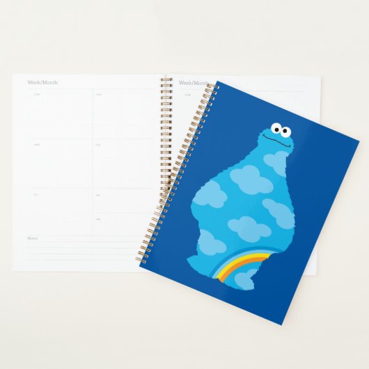 Cookie Monster Rainbows Planner プランナー手帳 (ディスプレー)
