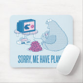 Cookie Monster | Sorry, Me Have Plans マウスパッド (マウス)