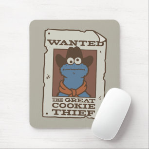 Cookie Monster   Wanted Poster マウスパッド