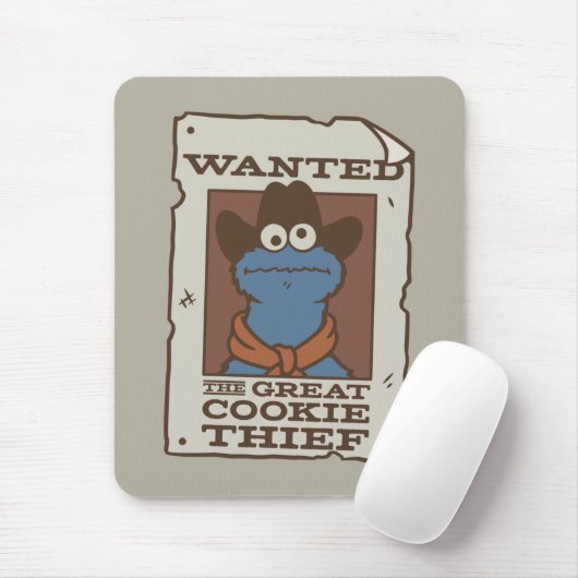 Cookie Monster | Wanted Poster マウスパッド (マウス)