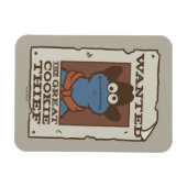 Cookie Monster | Wanted Poster マグネット (横)