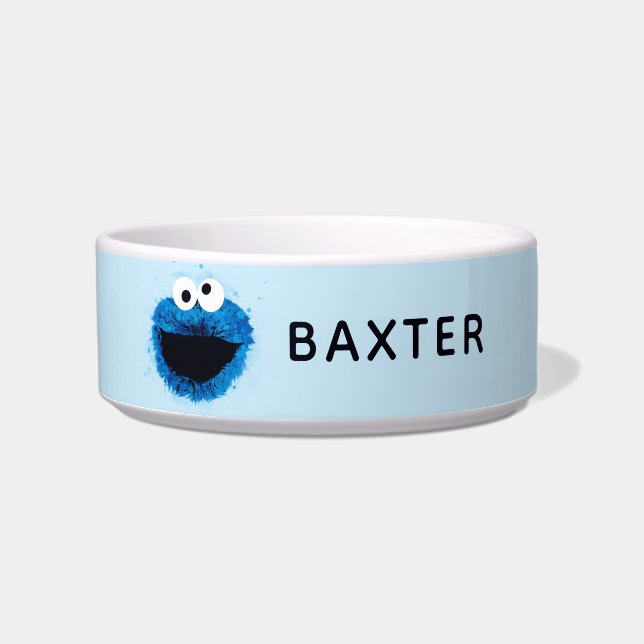 Cookie Monster | Watercolor Trend Bowl ボウル (正面)