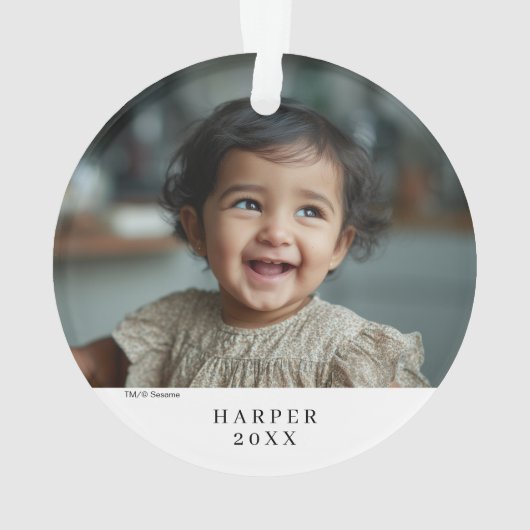 Cookie Monster Winter Scarf オーナメント (裏面)