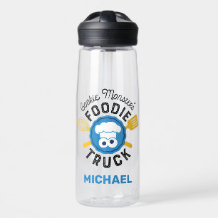 Cookie Monster's Foodie Truck Log Add Your Name ウォーターボトル