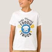 Cookie Monster's Foodie Truck Logo Tシャツ (正面)