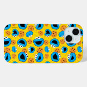 Cookie MonterとCookieのパターン Case-Mate iPhoneケース (裏面 (横))