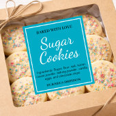 Cookie (or any wording) Homemade label CK006wn ワインラベル