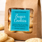 Cookie (or any wording) Homemade label CK006wn ワインラベル