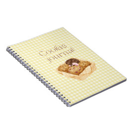 Cookie Recipe Notebook for Organizing Homemade ノートブック