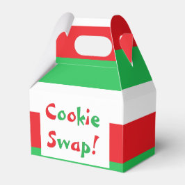 「Cookie Swap」ボックス フェイバーボックス