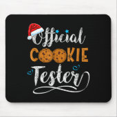 Cookie Tester Christmas Baking Team  マウスパッド (正面)