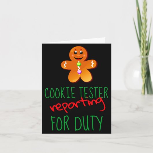 Cookie Tester Kids Hanes Tagless T Shirt  カード (正面)