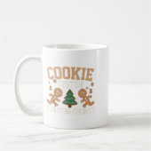 Cookie Tester Rerting For Duty Funny Christmas Xma コーヒーマグカップ (左)
