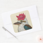 Cookie the Kookaburra stickers スクエアシール (封筒)