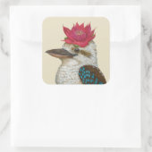 Cookie the Kookaburra stickers スクエアシール (バッグ)