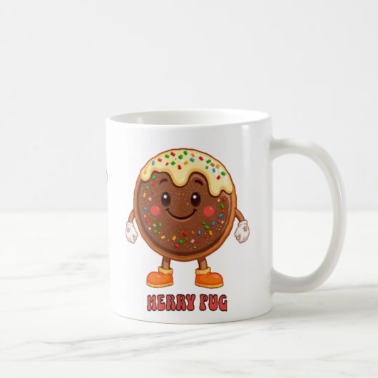 Cookie-Themed Ceramic Mug コーヒーマグカップ (右)