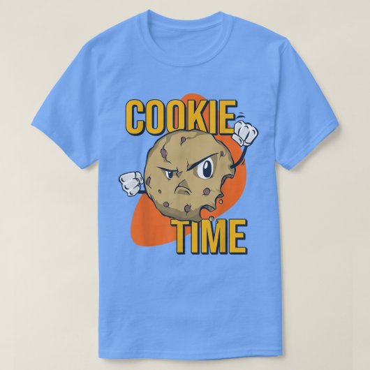 Cookie Time Baked Fresh Cookies Tシャツ (デザイン正面)
