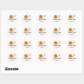 Cookie & Whisk Bakery Thank You Sticker ラウンドシール (シート)