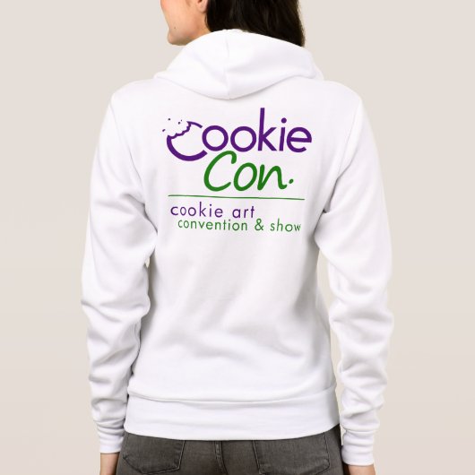 CookieConの2014年のフード付きスウェットシャツ パーカ (裏面)