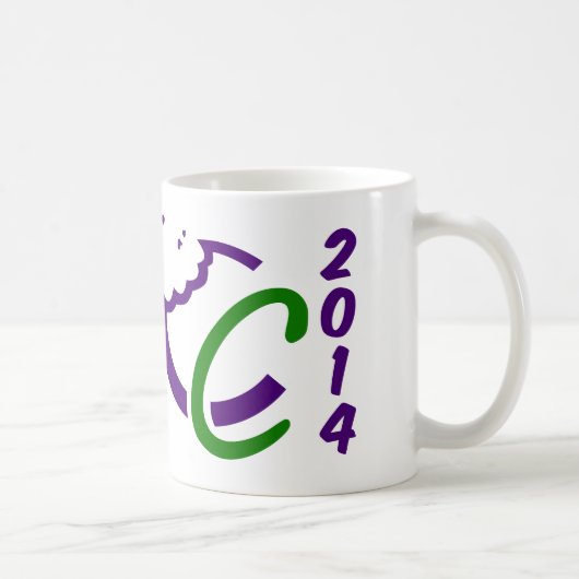 CookieCon 2014のマグ コーヒーマグカップ (右)