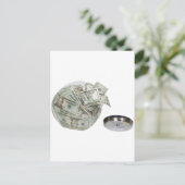 CookieJarMoney050110 ポストカード (スタンド正面)