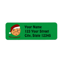 Cookiemasメリークリスマスクッキー ラベル