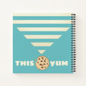 CookiesベーキングパーソナライズされたのCookbookレシピ ノートブック (裏面)