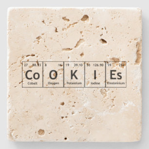 CoOKIEs化学周期表語要素 ストーンコースター