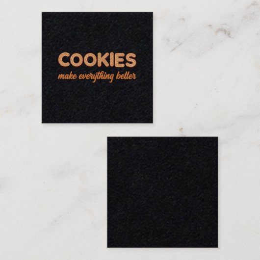 Cookies Alry Exter スクエア名刺 (正面/裏面)