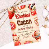 Cookies and Cocoa - ホリデーパーティー 招待状