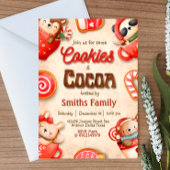 Cookies and Cocoa - ホリデーパーティー 招待状