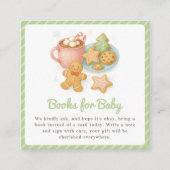 Cookies and Cocoa Christmas Books for Baby エンクロージャーカード (正面)