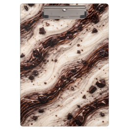 Cookies and Cream Milkshake Marble Texture Design クリップボード