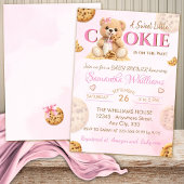 Cookies and Milk Baby Shower - Teddy Bear Baby Sho 招待状