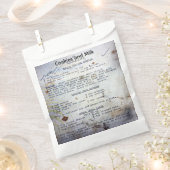 Cookies and Milk Cookie Sleeve フェイバーバッグ (クリップ留めされた状態)