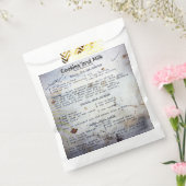 Cookies and Milk Cookie Sleeve フェイバーバッグ (封をした状態)